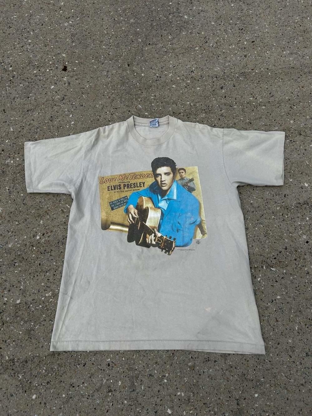 Vintage 1996 Elvis Presley Love Me Tender T-Shirt Size XL